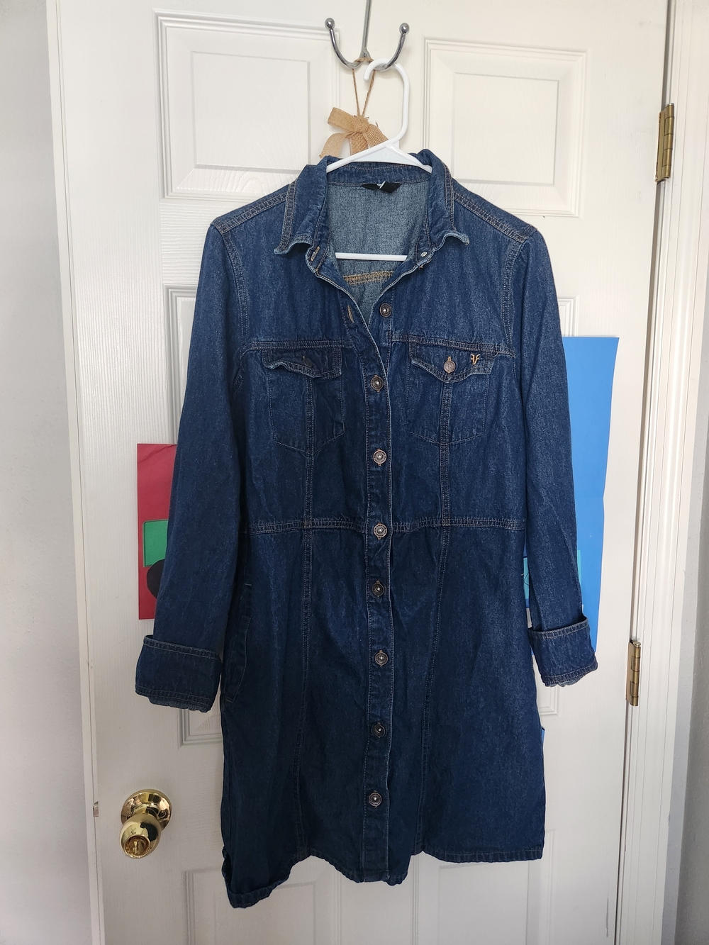 Frye Dark Blue Denim Dress
